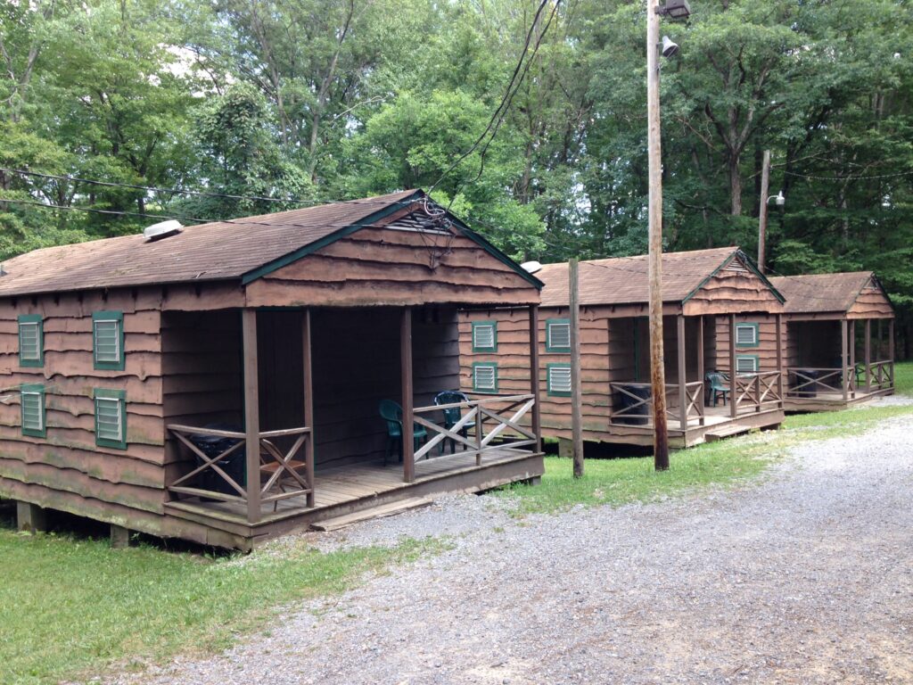 Photo of the GWH Camp Cabins